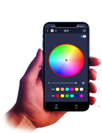 Barra luz sonido RGB 32 LED TG24051