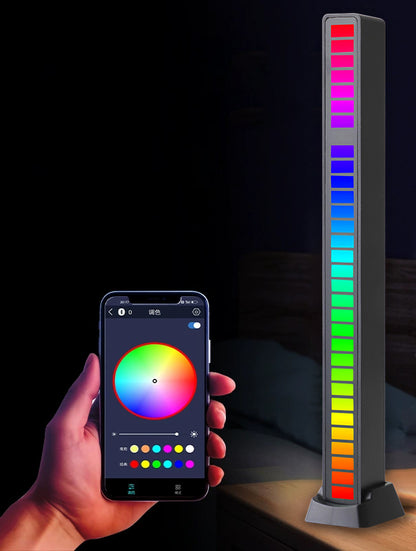 Barra luz sonido RGB 32 LED TG24051