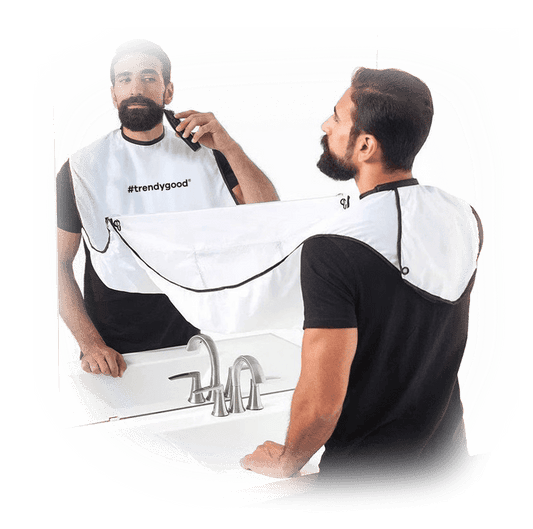 Delantal recogebarba con ventosas TL24077