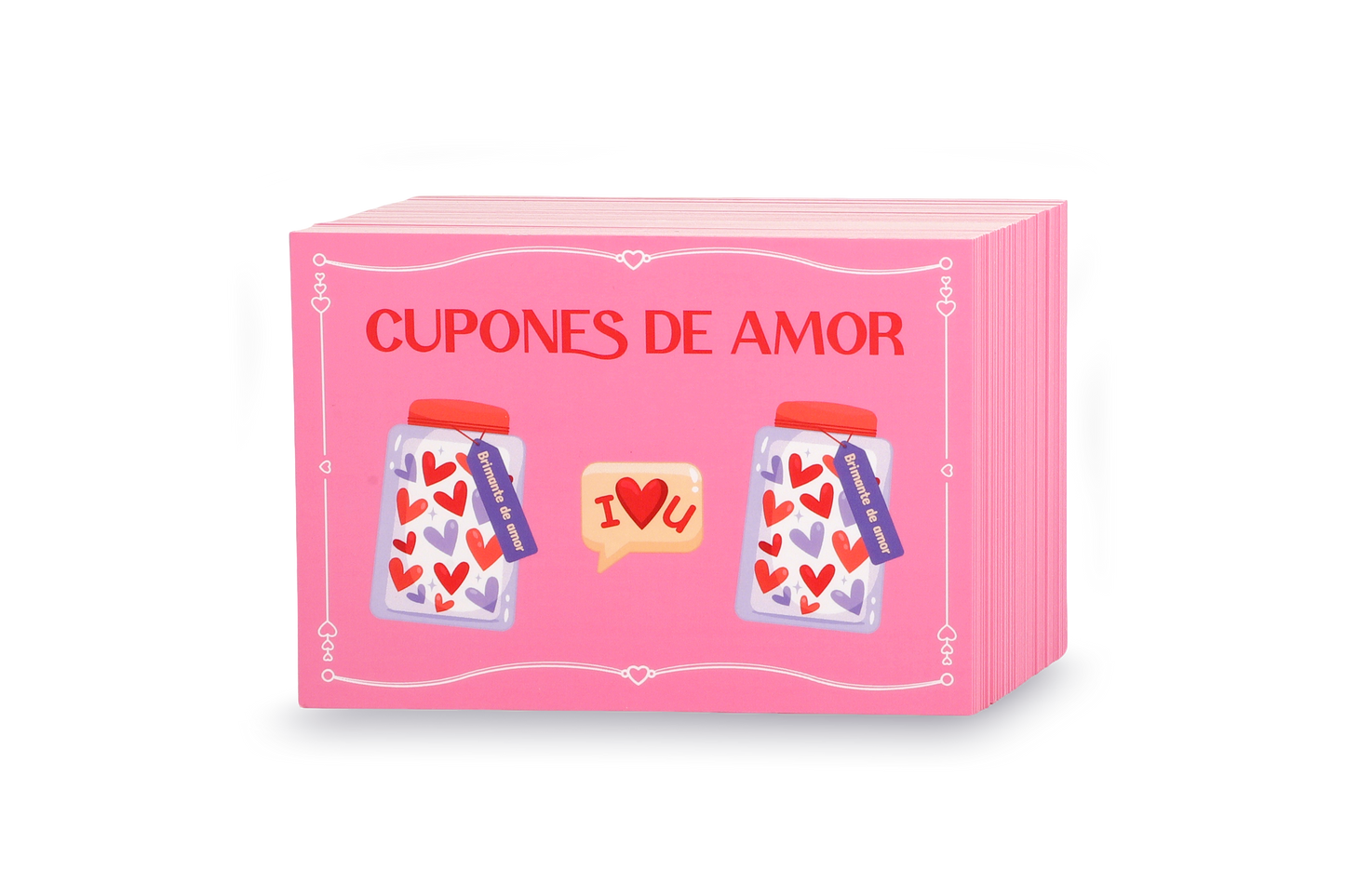 100 Tarjetas-Rasca románticas TG24114