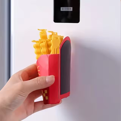Juego de pinzas de sellado con forma de patatas fritas TG24125