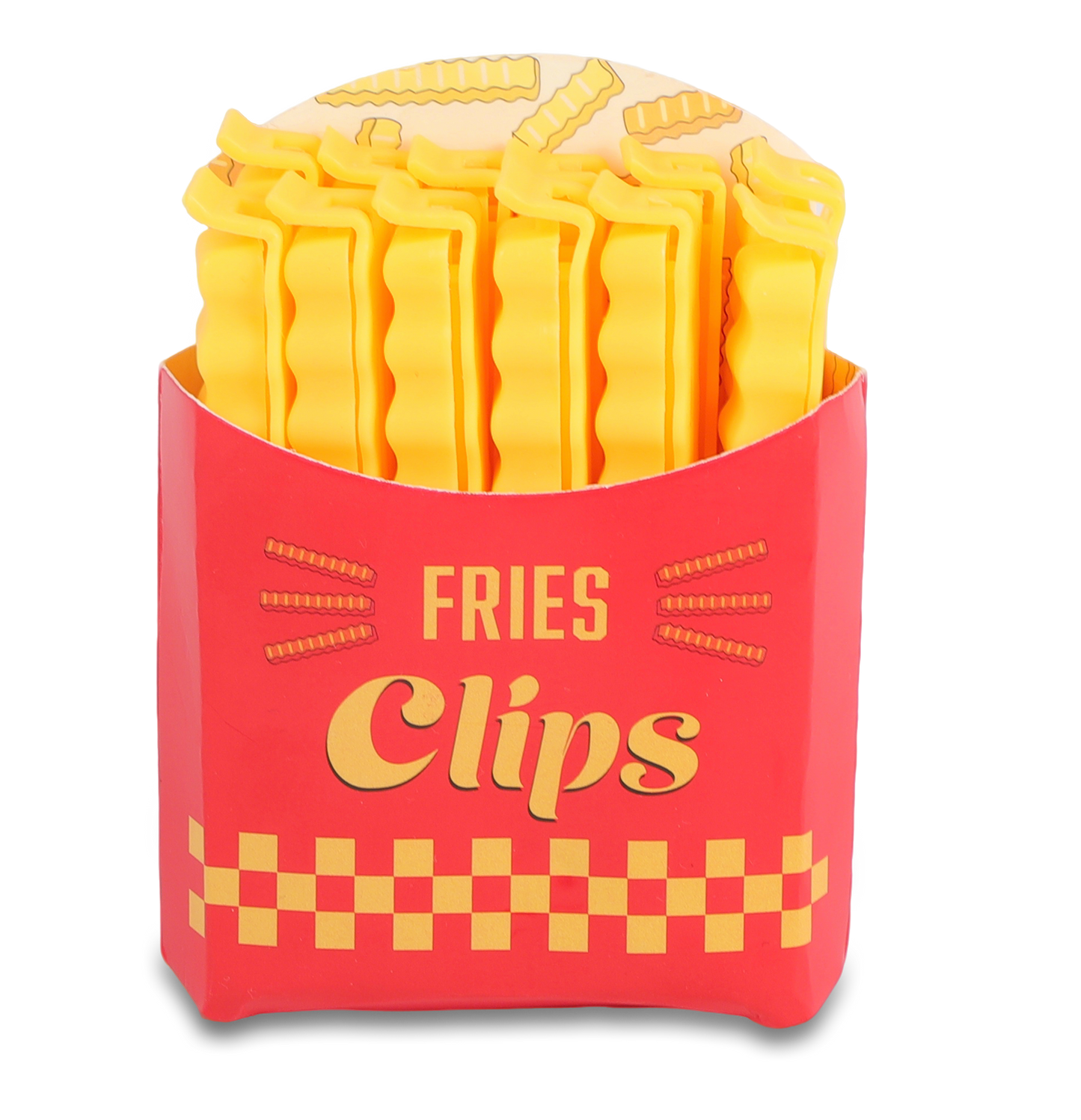 Juego de pinzas de sellado con forma de patatas fritas TG24125