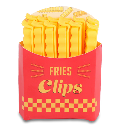 Juego de pinzas de sellado con forma de patatas fritas TG24125