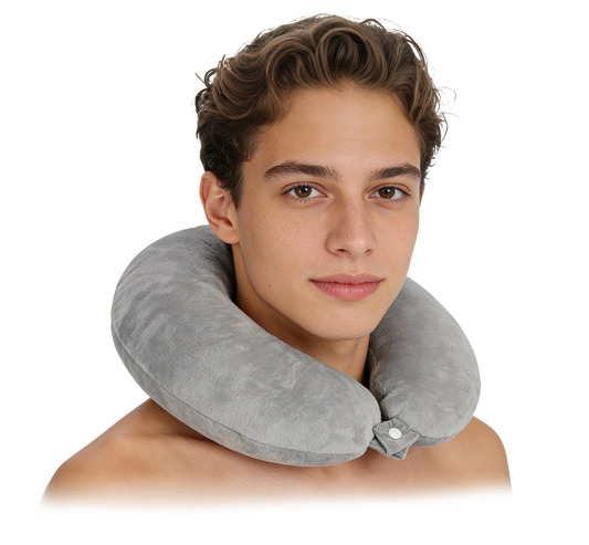 Cojín de viaje gris TL24111G