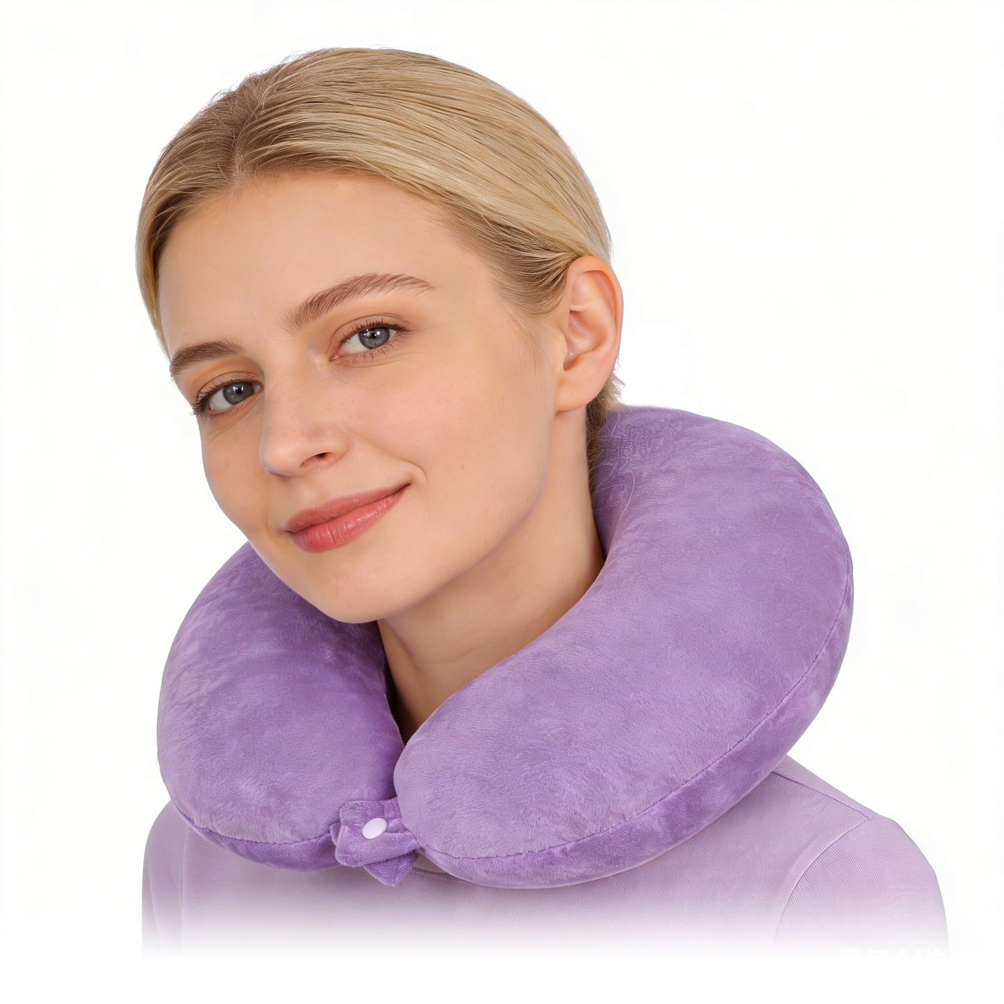Cojín de viaje morado TL24111P