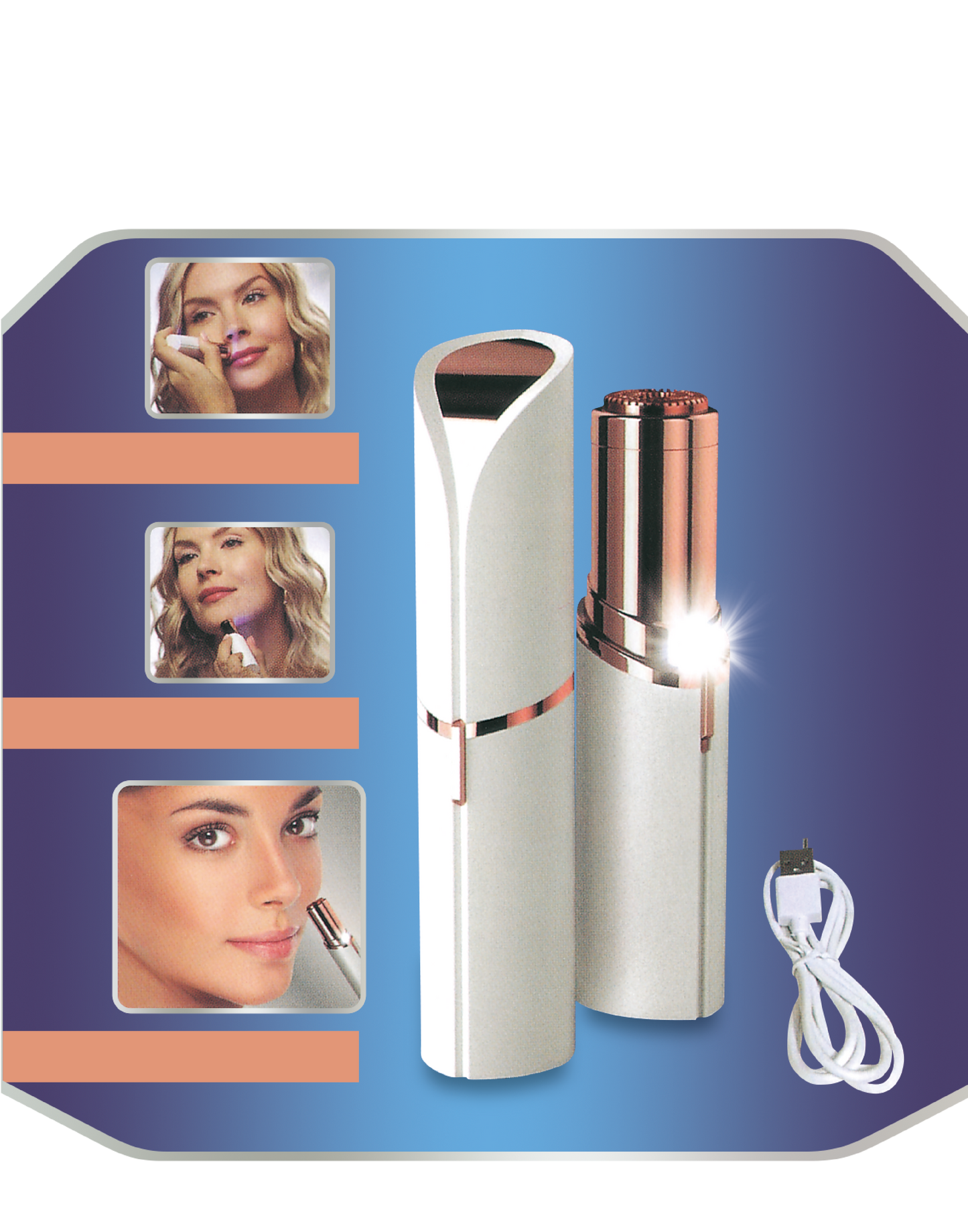 Depiladora facial USB TL24118