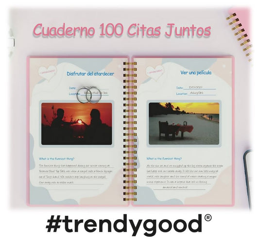 Cuaderno 100 Citas Juntos TG24116