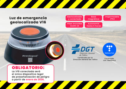 Luz de emergencia geolocalizada TG24087